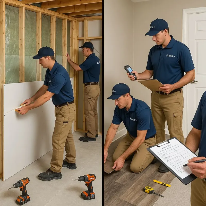 Repairs and Reconstruction process in Rutland, VT